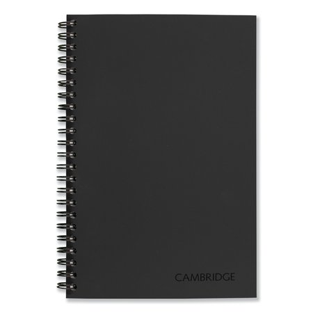CAMBRIDGE 8" x 5" Black Notebook 06074